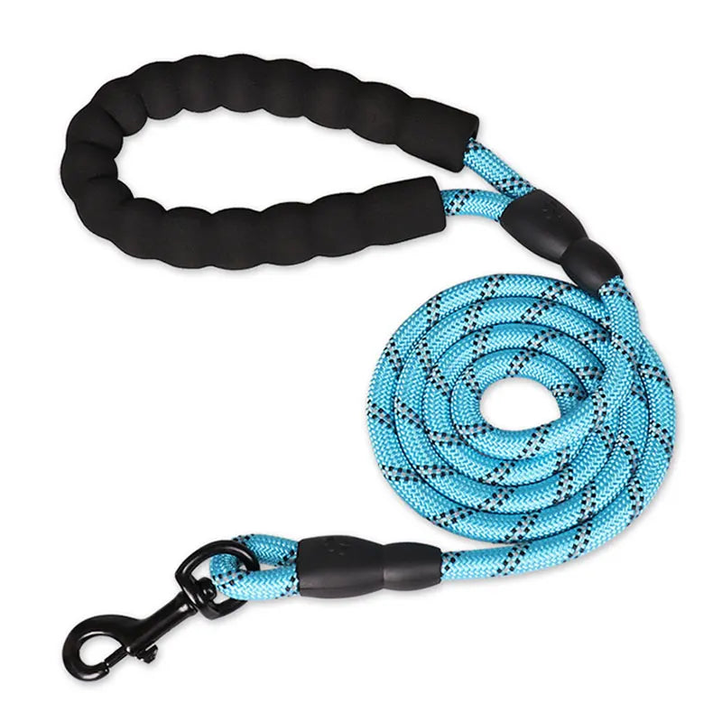 Reflective Dog Leash with Quick Release - Strong Nylon Training Leash for Large & Small Dogs