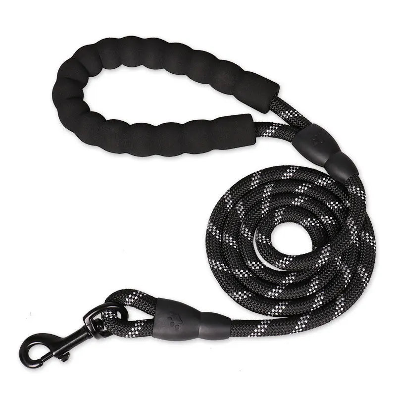 Reflective Dog Leash with Quick Release - Strong Nylon Training Leash for Large & Small Dogs
