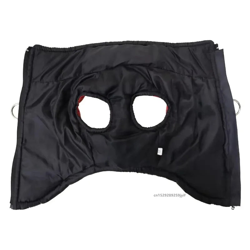 Waterproof Warm Dog Coat - Padded Winter Vest with Zipper
