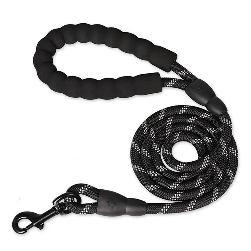 Reflective Dog Leash with Quick Release - Strong Nylon Training Leash for Large & Small Dogs