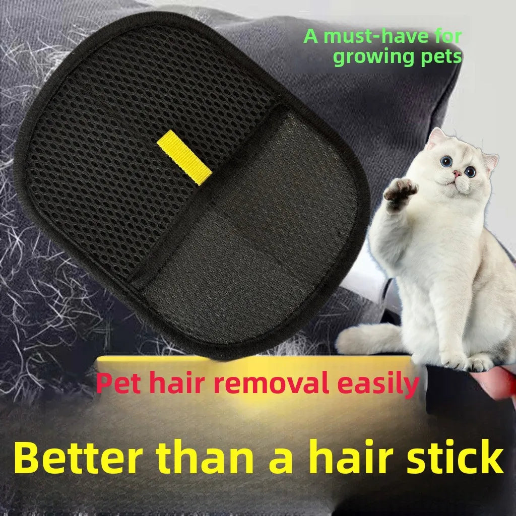 Premium Pet Grooming Gloves - Gentle Hair Removal & Massage