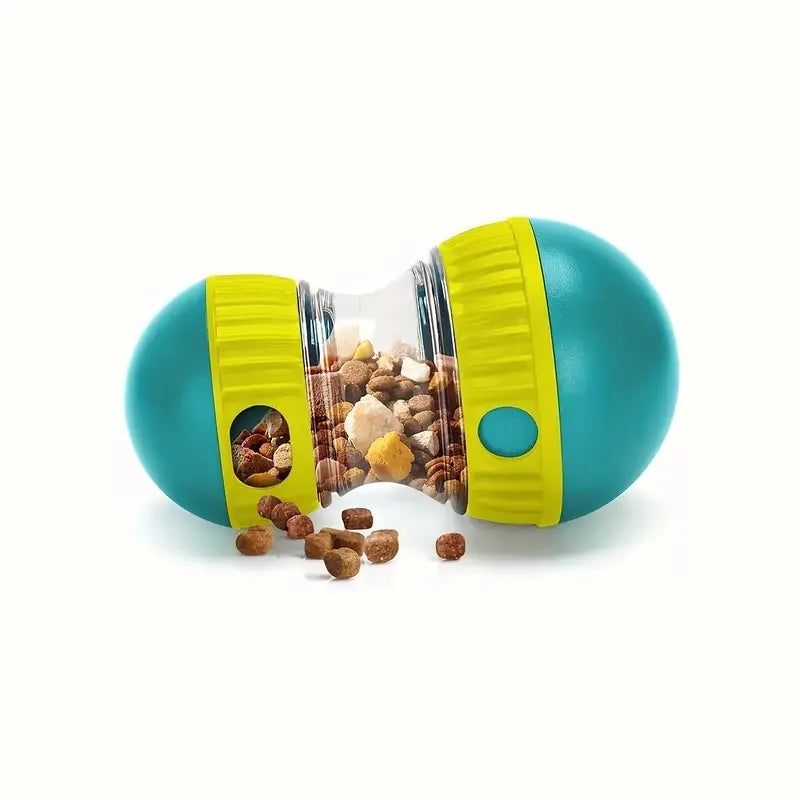Interactive Slow Feeder Dog Toy - Treat Dispensing Ball for Mental Stimulation & Healthy Eating