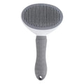Self-Cleaning Pet Brush - Stainless Steel Slicker Brush for Dogs & Cats Hair Removal