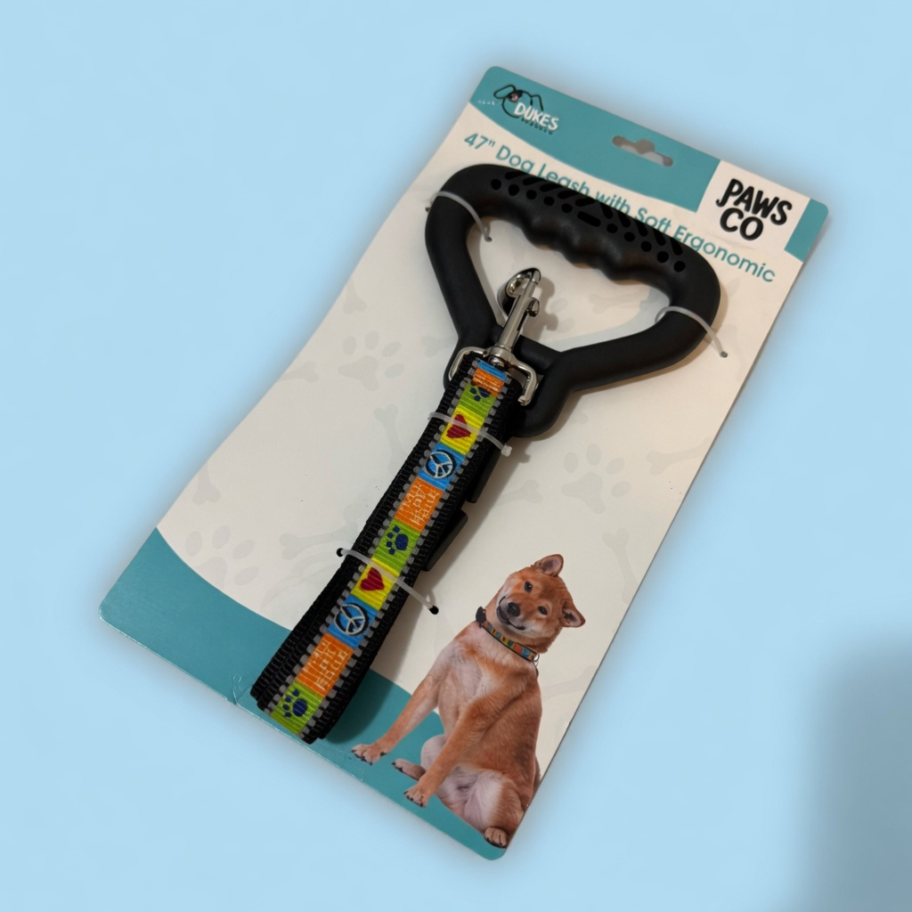 47" Dog Leash with Soft Ergonomic Handle – Premium Pet Accessory
