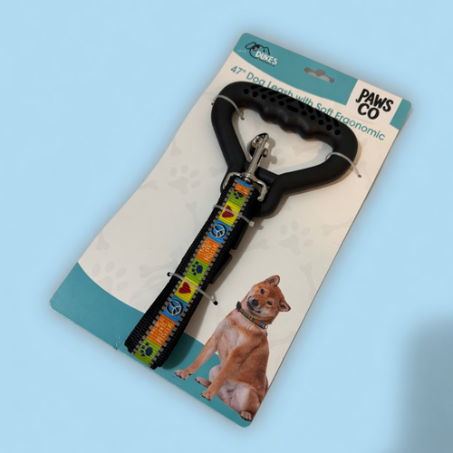 47" Dog Leash with Soft Ergonomic Handle – Premium Pet Accessory