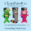 Grumpy Cat Crinkle Toy with Rainbow Tail
